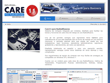 Tablet Screenshot of care11.com.mx